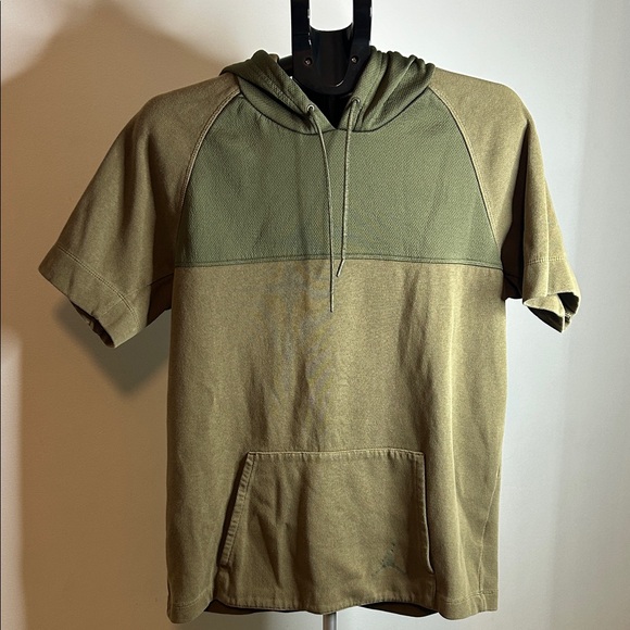 Jordan Other - Jordan Olive and Khaki Short Sleeve Hoodie